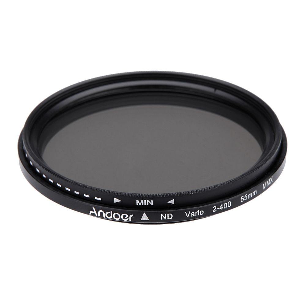 55mm ND Fader Neutral Density Adjustable ND2 To
