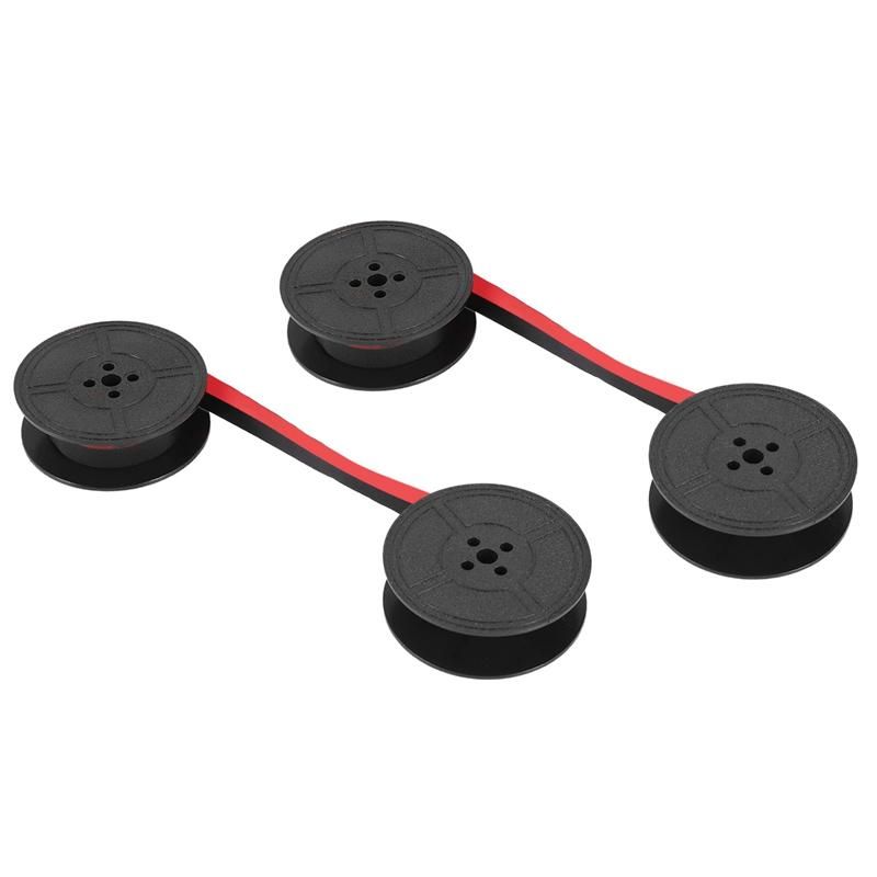2Pack Typewriter Ribbon Twin Spool Typewriter Ribbon Red and Black Twin Spool Repment Pack for Most Typewriter