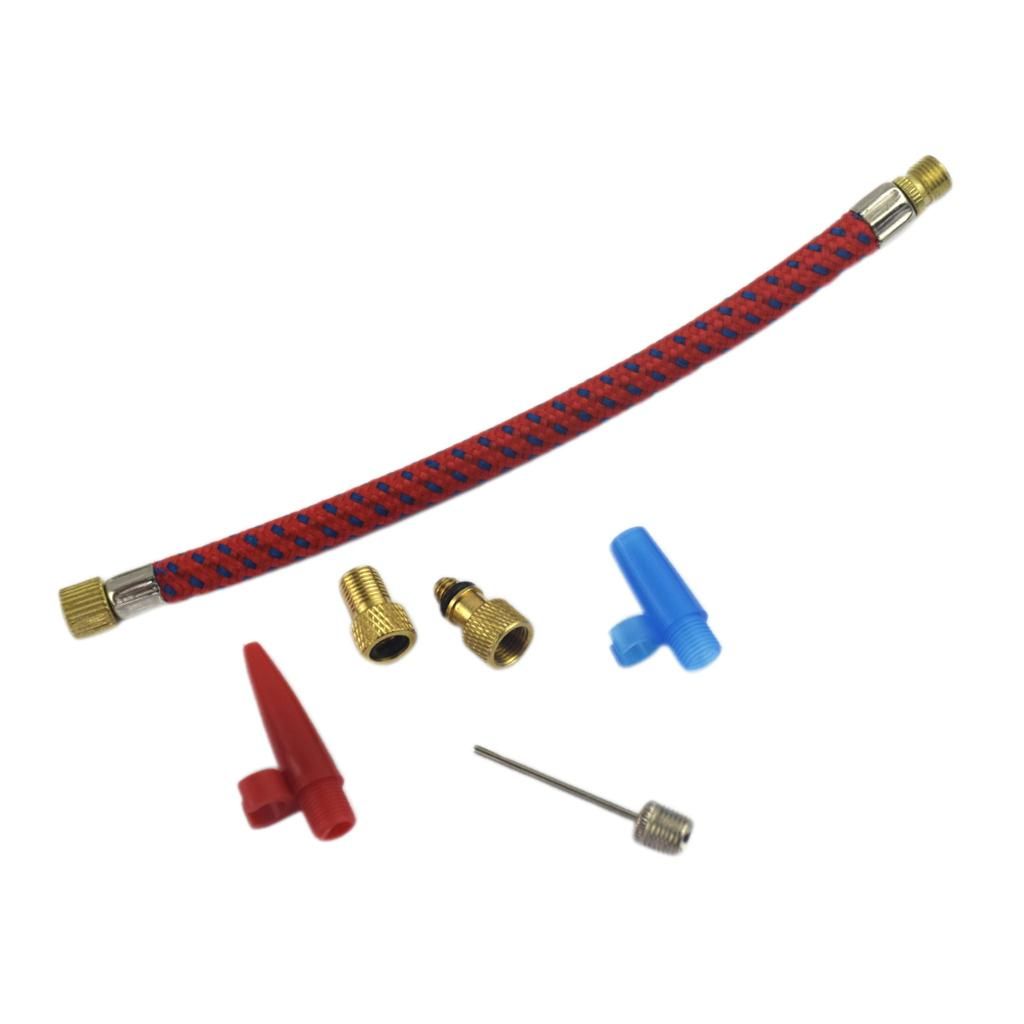 Adapter Set Presta Woods Converter Connector Nozzle