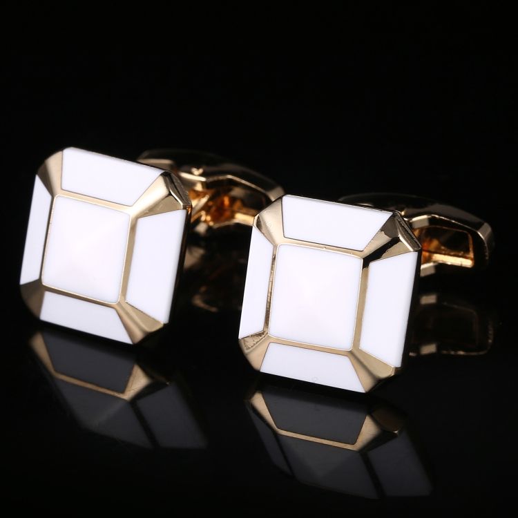 Men Shirt Enamel Cufflinks