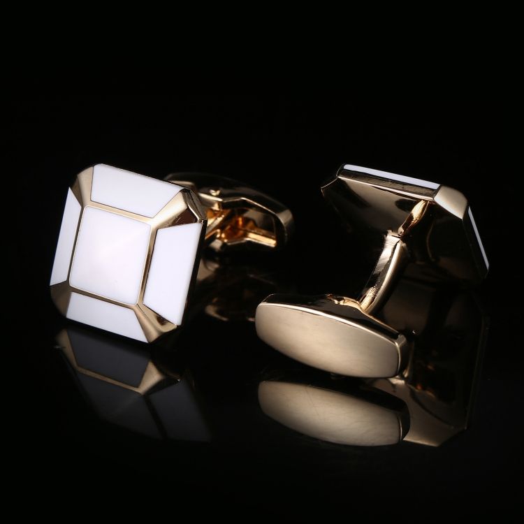Men Shirt Enamel Cufflinks