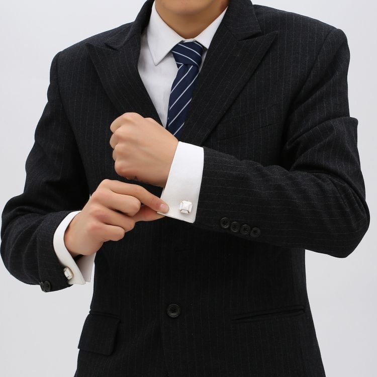 Men Shirt Enamel Cufflinks