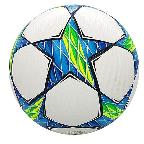2011-2012 Profession Champions League Official Size 5 Football Ball Material PU Professional Match Training Soccer Ball Free Gas Needles And Net Bag (Munich 2012) (Green)