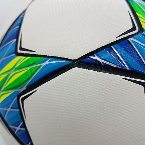 2011-2012 Profession Champions League Official Size 5 Football Ball Material PU Professional Match Training Soccer Ball Free Gas Needles And Net Bag (Munich 2012) (Green)
