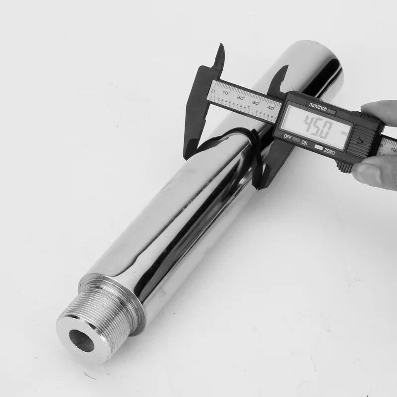 45mm Thick 250mm Long Pole Extension for Pole Dancing Extension Tube Used for Steel Tube Dance Pole Accessories