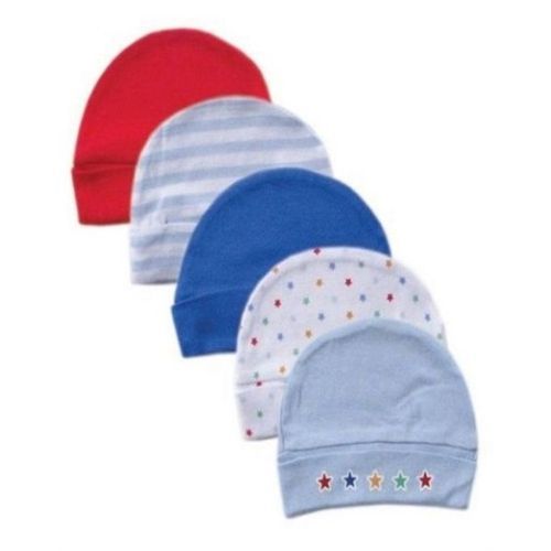 Pack Of 5 Baby Boy Caps