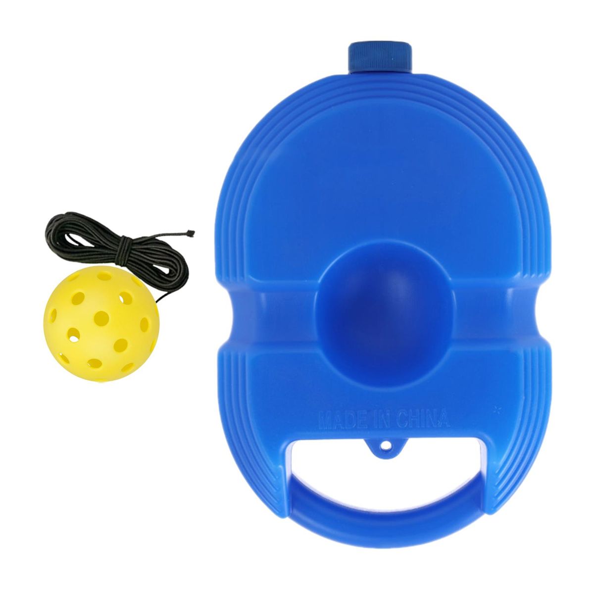 Pickleball Trainer Baseboard Portable Pickleball Blue