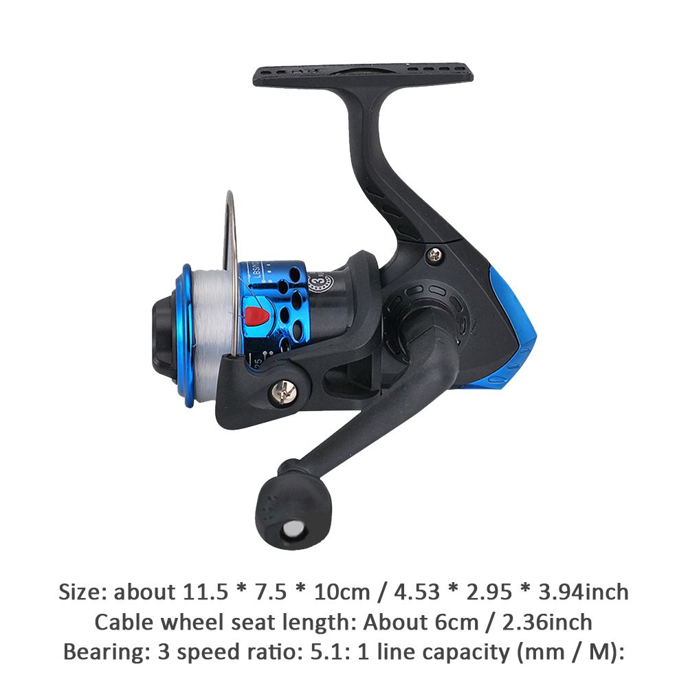 Fishing Spinning Reel 3bb Metal Spool Fishing Reel Gear Sea