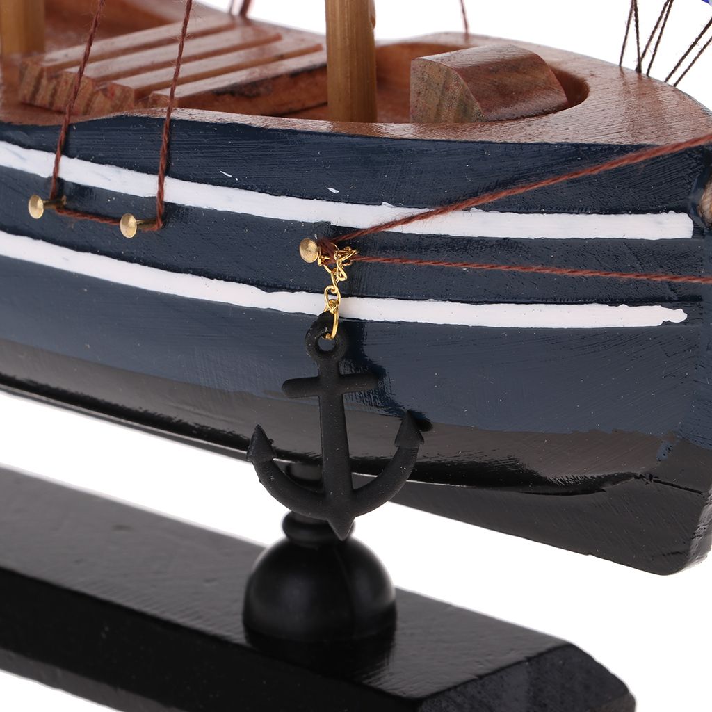 Sailboat Ship Crafted Model Kits Nautical Home
