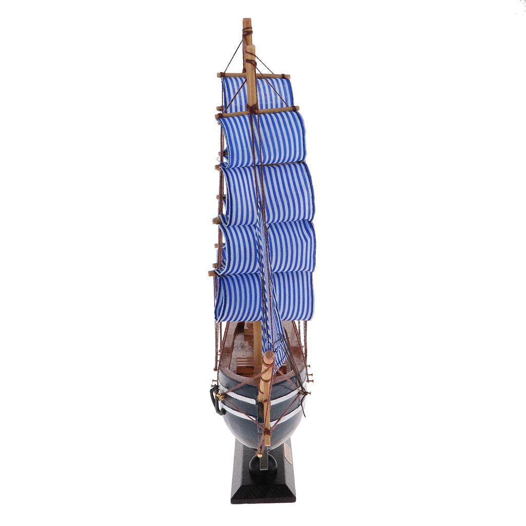 Sailboat Ship Crafted Model Kits Nautical Home