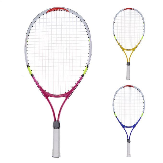 Kids Junior Tennis Racquet 23" Racket Great For Beginners - Red Red