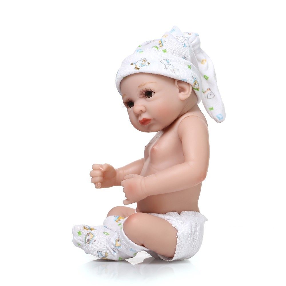 Reborn Baby Doll Play Dolls 10inch 25cm Full Vinvl Body