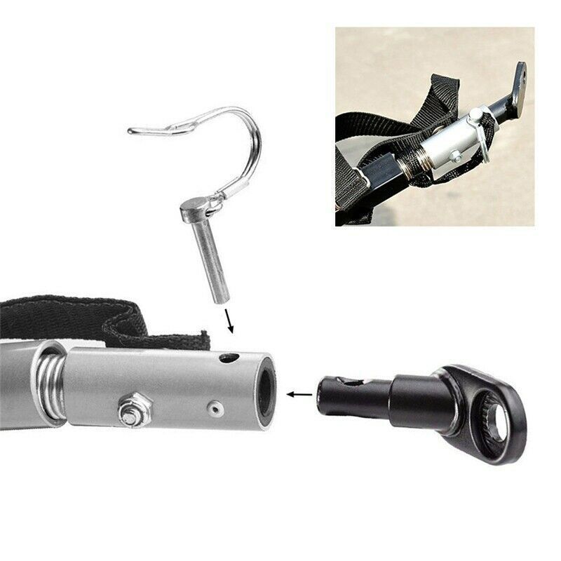 Bike Bicycle Trailer Hitch Coupler Attachment Angled Elbow
