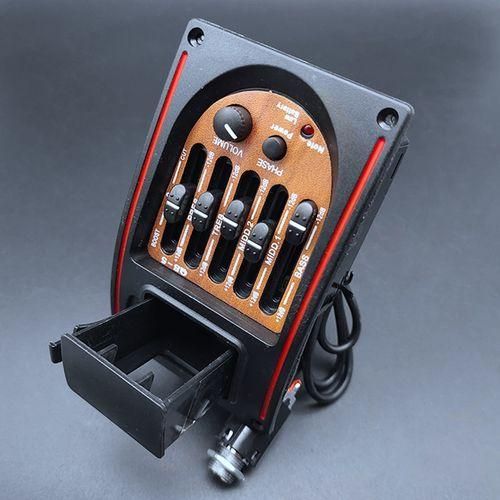 Plastic 5-Band Tone Controls EQ Equalizer Tuner