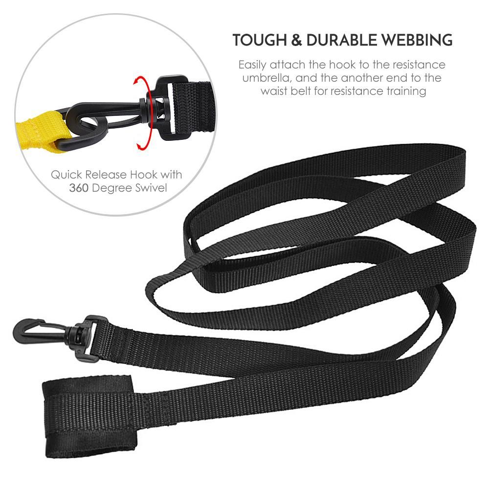 Adults/Kids Swim Training Resistance Belt Swimming Strength Training Exercise Belt