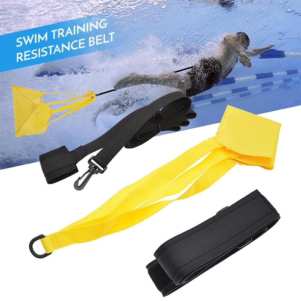 Adults/Kids Swim Training Resistance Belt Swimming Strength Training Exercise Belt