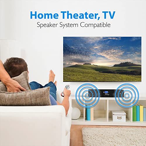 Pyle 3D Surround Bluetooth Soundbar  Sound System Bass Speak