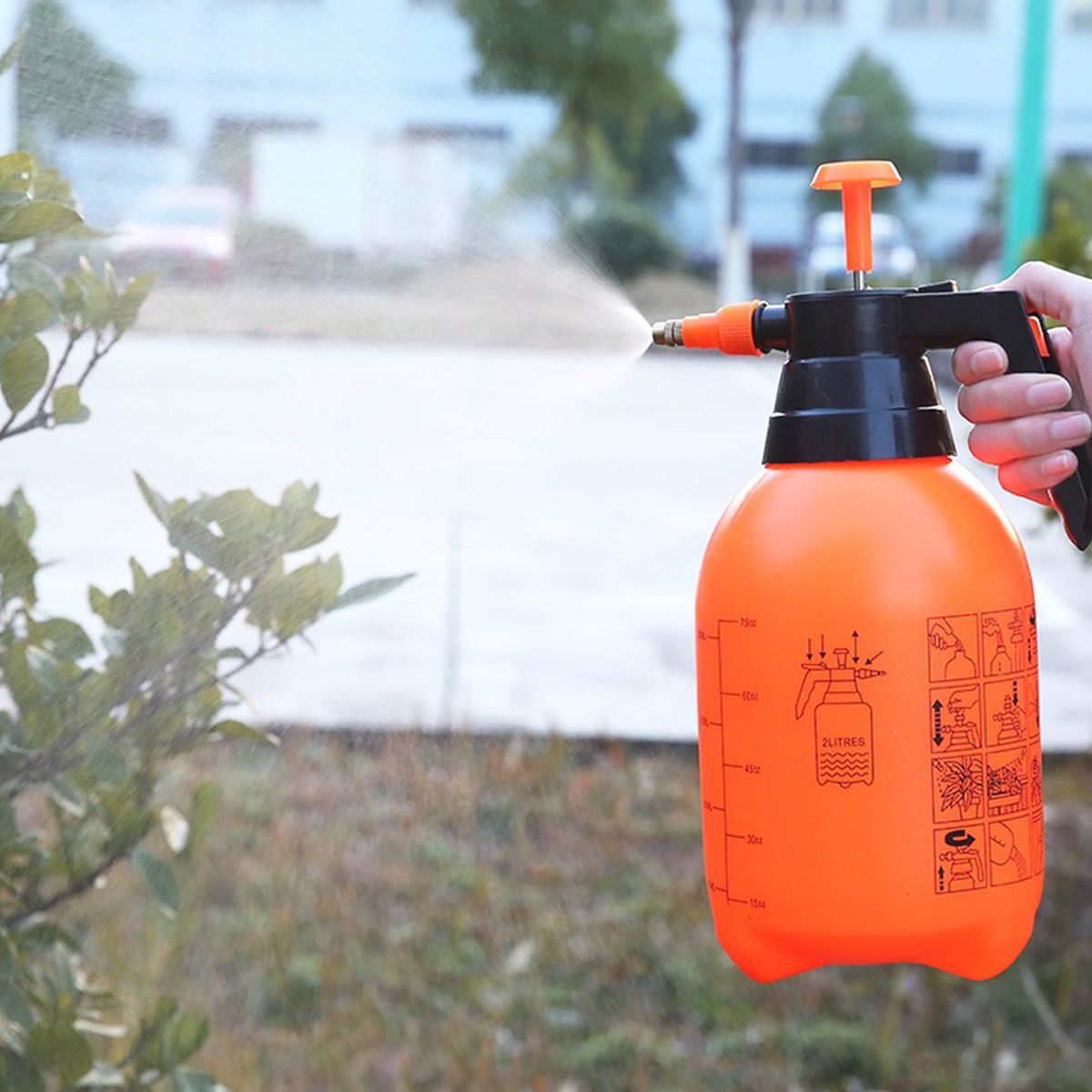 2L Garden Sprayer Pump Handheld Water Sprayers Pressurized