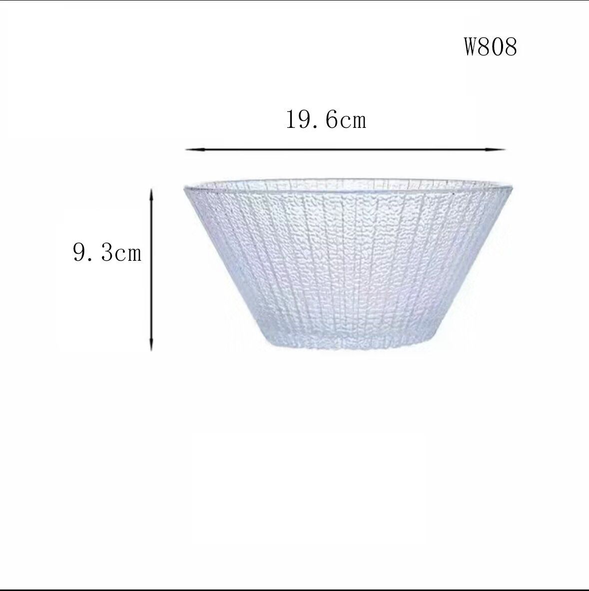 Qian Li Glass Ware Bowl {For Salad And Its Likes}