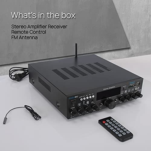 Wireless Bluetooth Home Stereo AmplifierMultiChannel 200 Wat