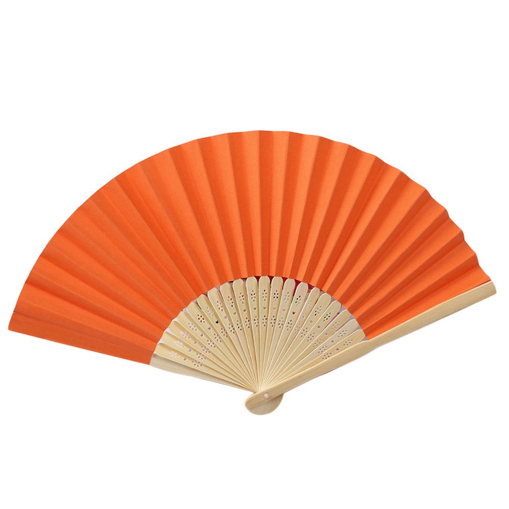 Fan Pattern Held Lace Wedding Folding 1 Silk Solid Fan Color Hand Folding X Dance And Practical Party Held Beautiful Hand