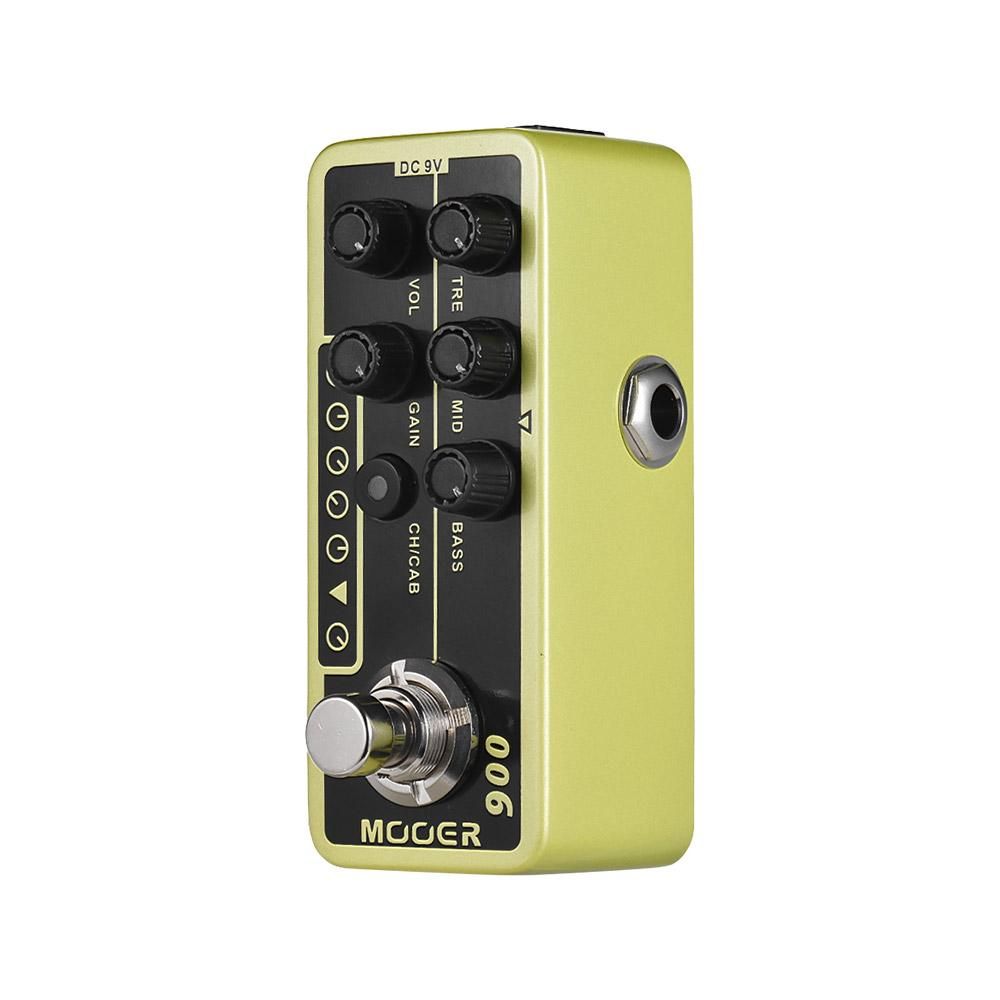 MOOER MICRO PREAMP Series 006 US Classic Deluxe American Blues Combo Digital Preamp Preamplifier Guitar Effect Pedal True Bypass