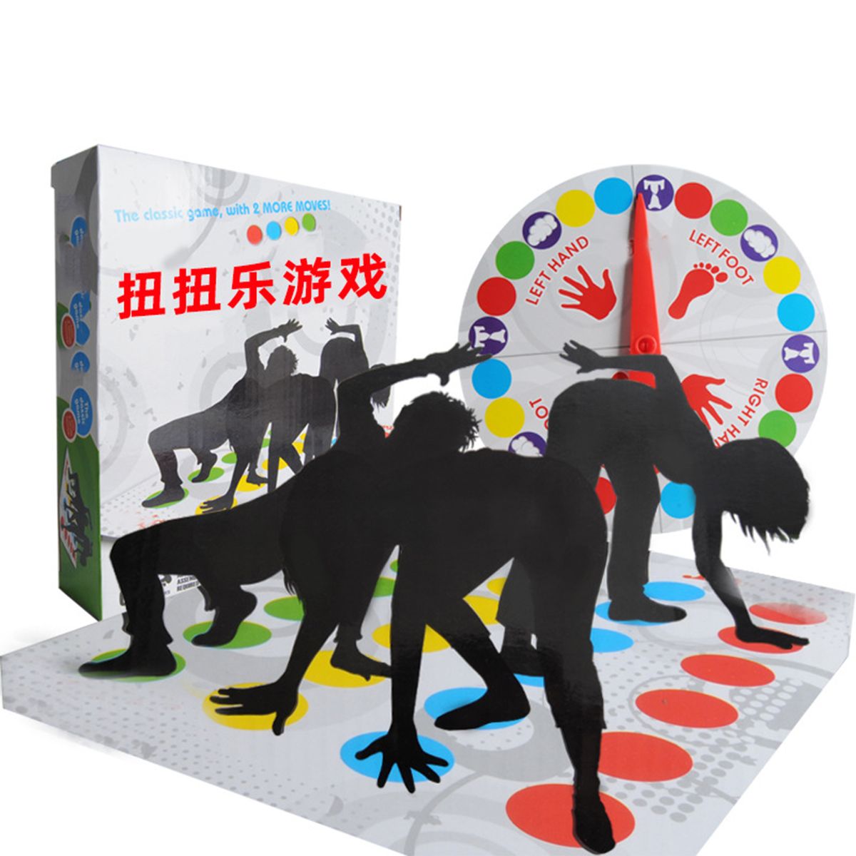 Twister Game Classic Family Moves Board Game Parent-child