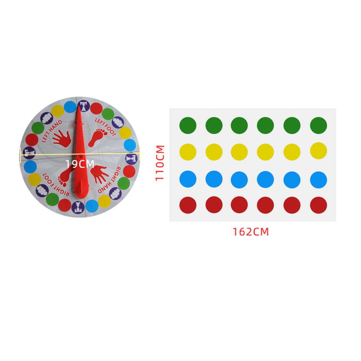 Twister Game Classic Family Moves Board Game Parent-child