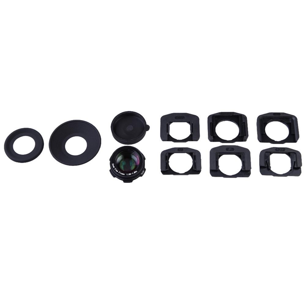 1.08x-1.60x Zoom Viewfinder Eyepiece Magnifier for Canon Nikon Pentax Sony Olympus Fujifilm Samsung Sigma Minoltaz SLR Camera
