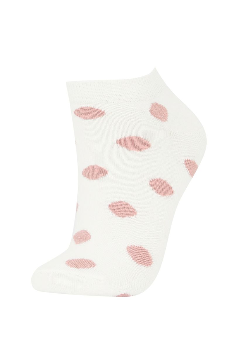 Woman Low Cut 3 Low Cut Socks-Pink