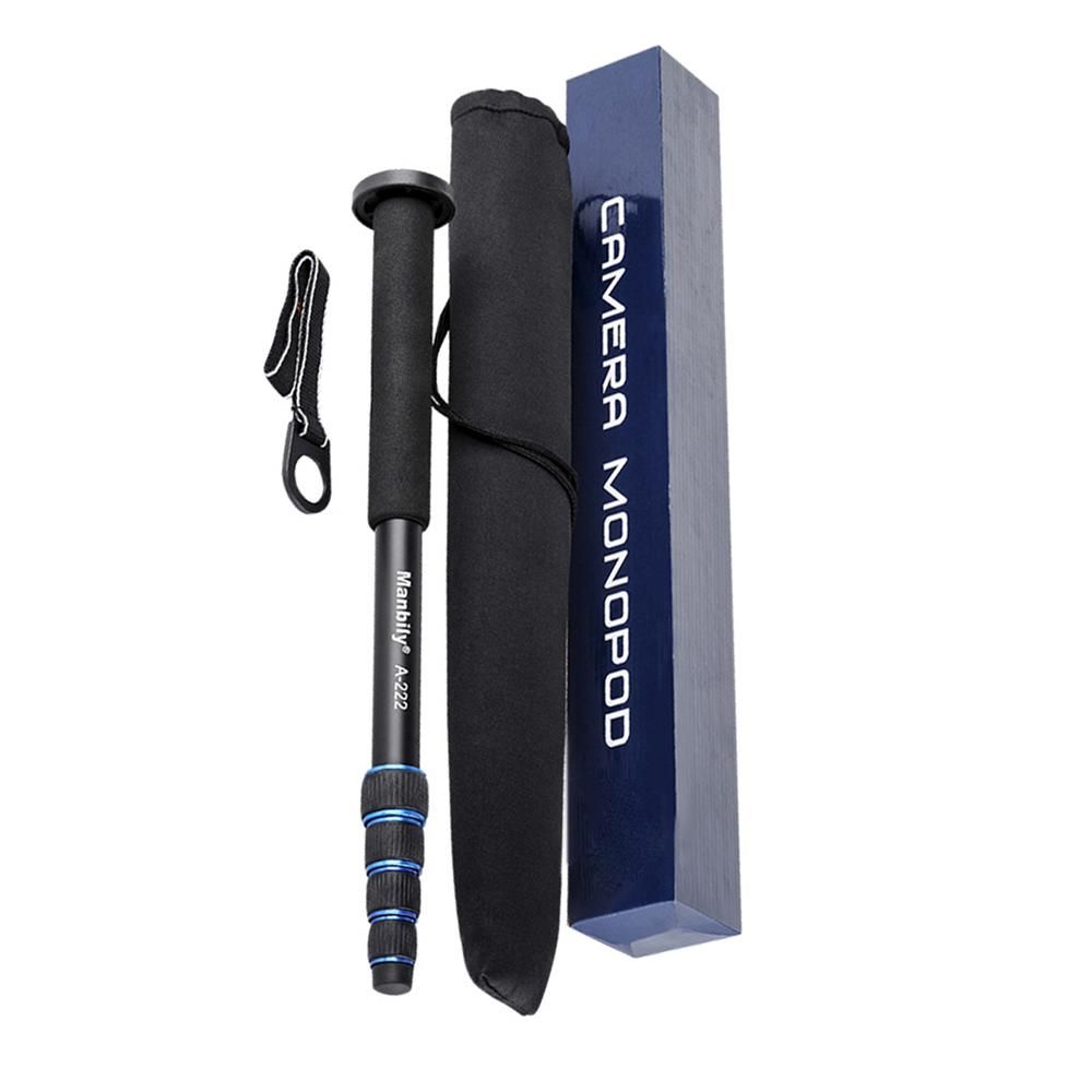 Telescopic  Adjustable Portable Aluminium Alloy Photography DSLR Camera Camcorder Monopod Unipod Pole Walking Stick for Nikon Canon Pentax Olympus Elders
