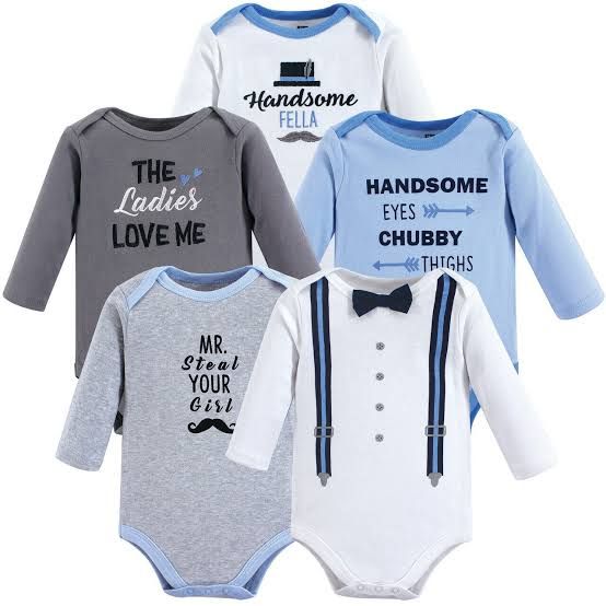 5 In 1 Design Bodysuit Longsleeve