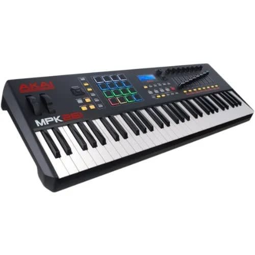 Professional Mpk261 - 61-key Semi-weighted Usb Midi Keyboard Controller