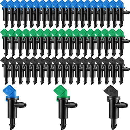 60 Pieces Drip Emitter Garden Flag Irrigation