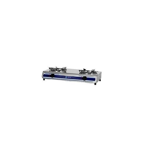 2-Hob Stainless Top Table Gas Cooker