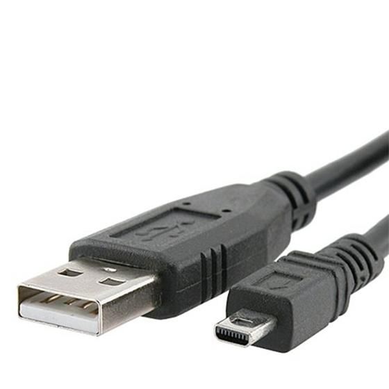 USB Cable 8D UC-E6 for Nikon Coolpix L110, L21, L22, S3000, S4000, S6000, S8000