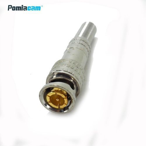 BNC Connector Male For RG 59 Coaxial CCTV Cable 10pcs