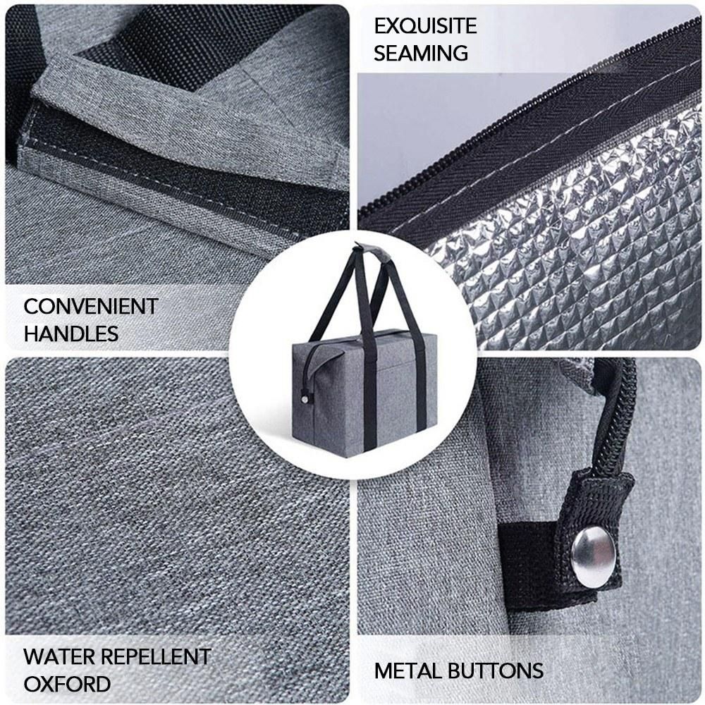 Cooler Bag Portable Insulated Cooler Bag for Travel Hiking Beach Picnic BBQ Party