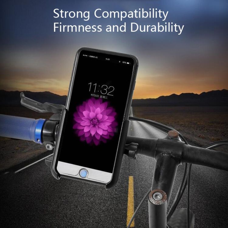 Bike Mobile Phone Holder Rearview Mirror Installation