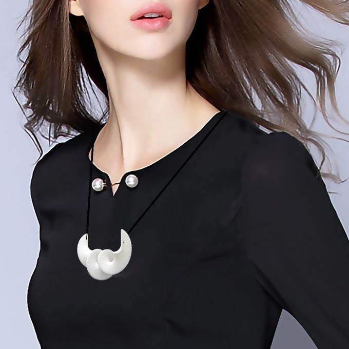 Tomfeel 3D Printed Jewelry Rhythm Elegant Modeling Pendant-