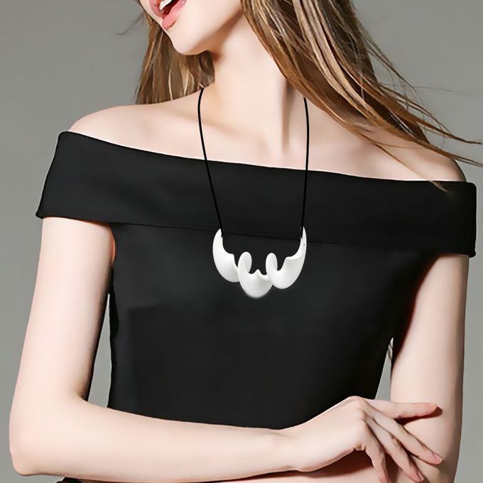 Tomfeel 3D Printed Jewelry Rhythm Elegant Modeling Pendant-