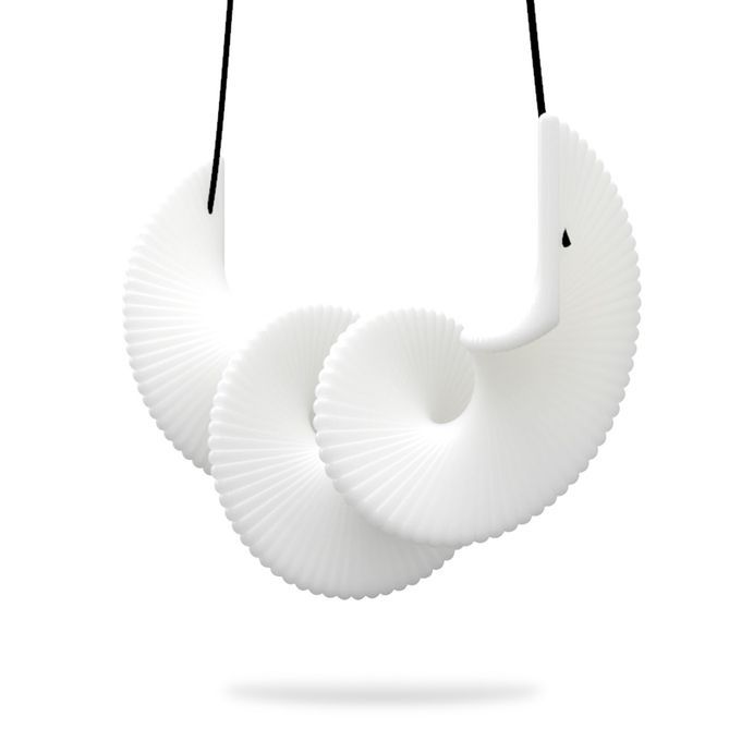 Tomfeel 3D Printed Jewelry Rhythm Elegant Modeling Pendant-