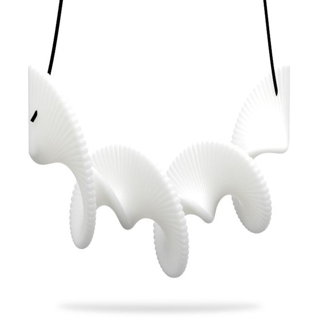 Tomfeel 3D Printed Jewelry Rhythm Elegant Modeling Pendant-