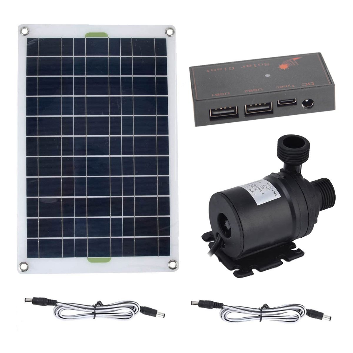 50W Solar Water Pump 800L/H DC12V Solar Water Fountain Pump