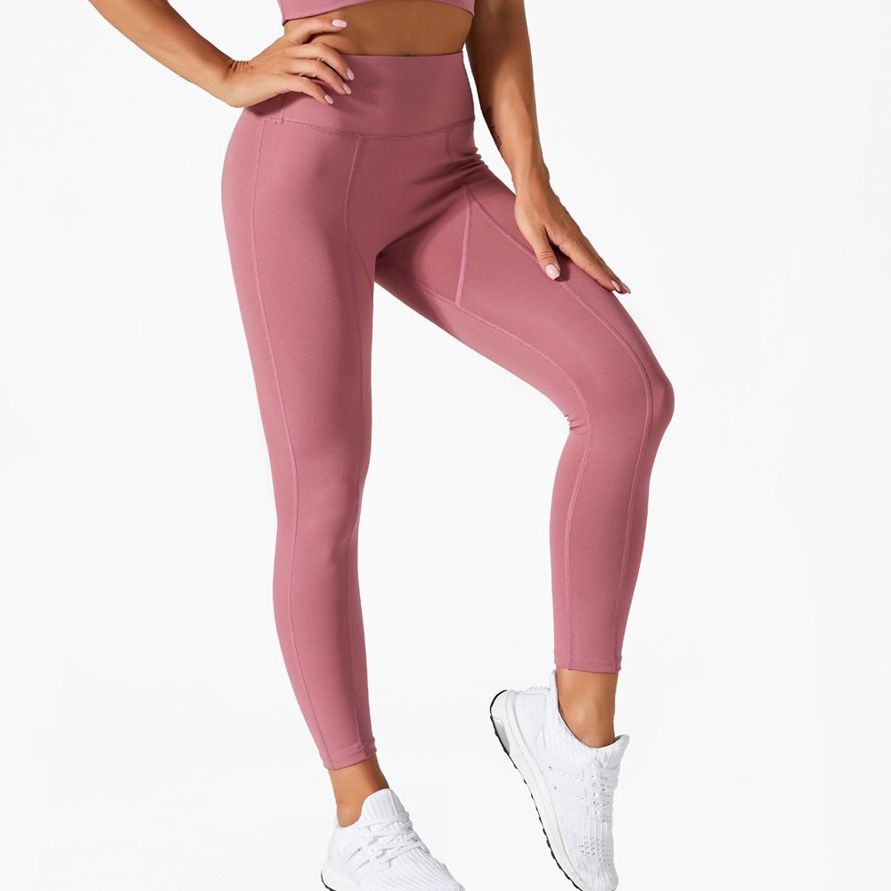 Spandex High Waist Long Pants