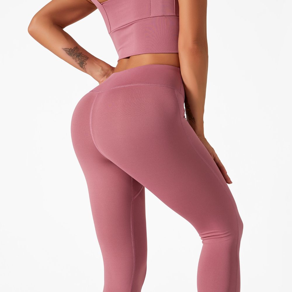 Spandex High Waist Long Pants