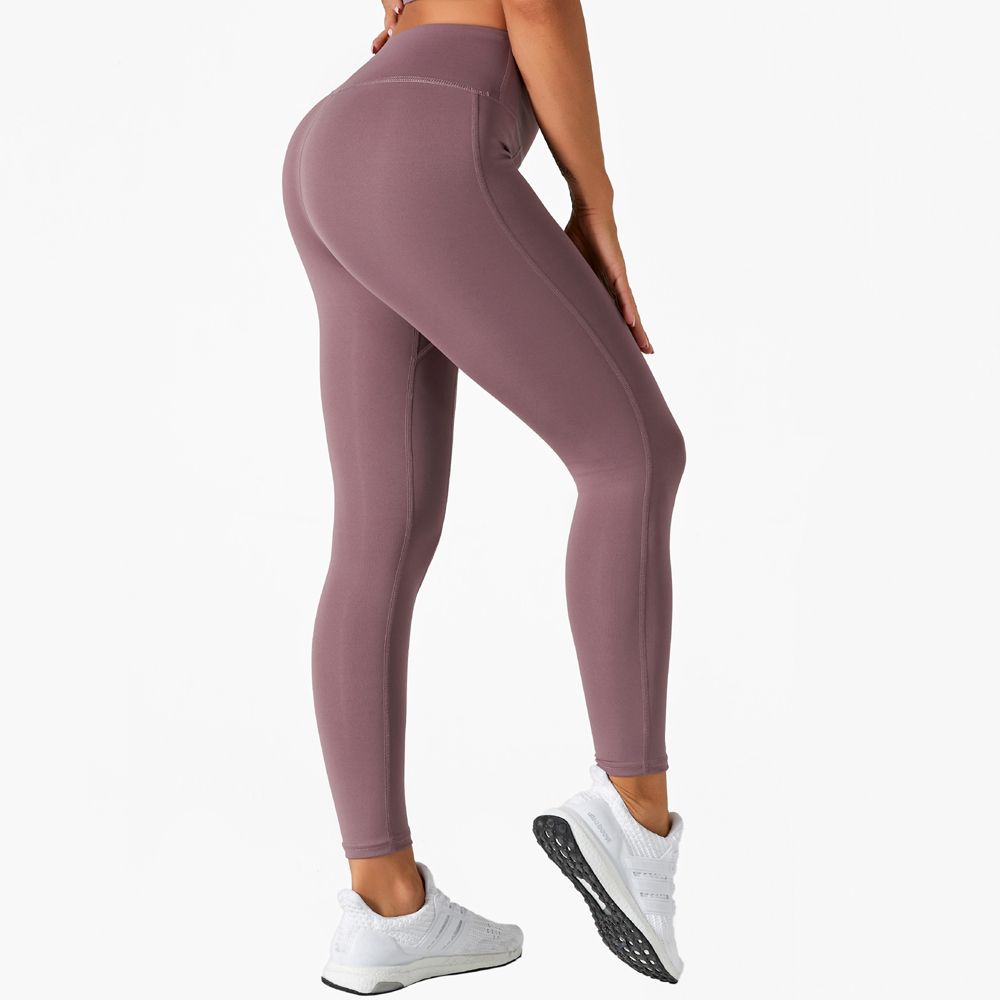 Spandex High Waist Long Pants