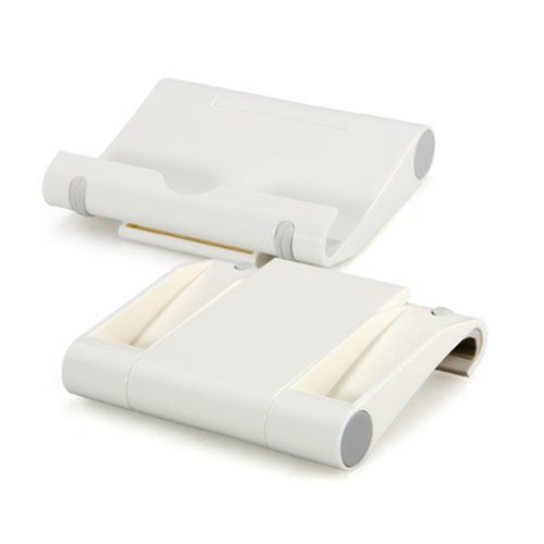 White Tablet Mount Holder Stand For IPhone 4 4S 5 IPad 2 3