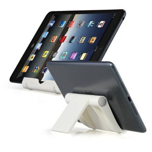 White Tablet Mount Holder Stand For IPhone 4 4S 5 IPad 2 3