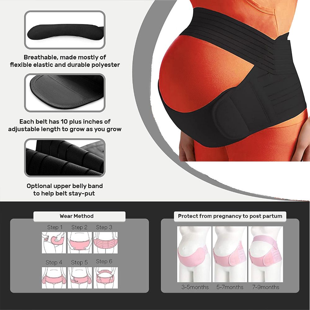 Pregnant Women Belts Maternity Belly Belt Waist Care Abdomen Support Belly Band